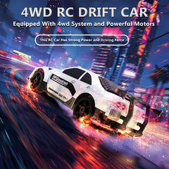 LFOLUSU 1:24 scale drift car ready for compact racing fun.