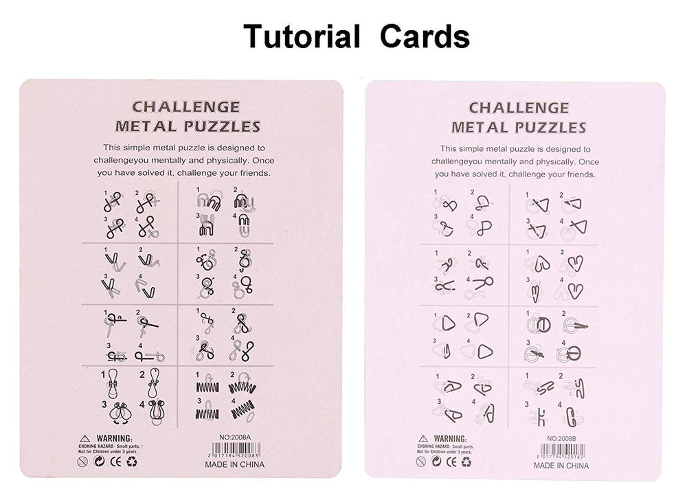 LFLQ Brain Teaser puzzle packaging image suggests gift-ready set for offices and gatherings.