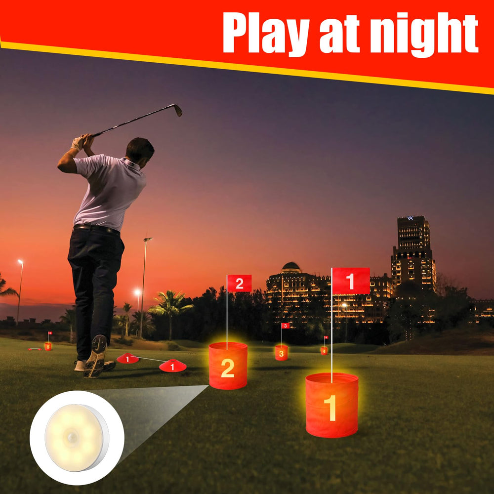 LHPY LED holes glow at night for easy evening visibility