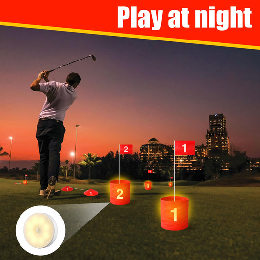 LHPY LED holes glow at night for easy evening visibility