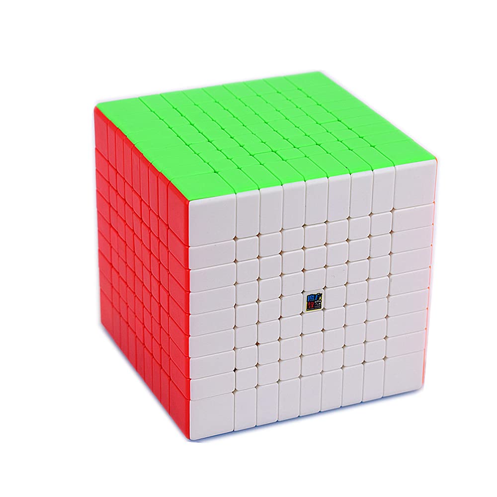 LiangCuber Meilong 9x9x9 side turns, smooth rotation for focused practice.
