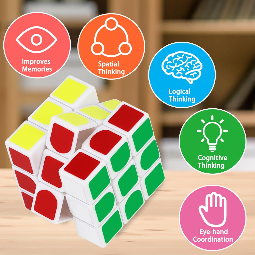 Libay mini-cube 20-pack colorful cubes ready for classroom rewards.