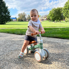Liberry Balance Bike green easy assembly guide and setup