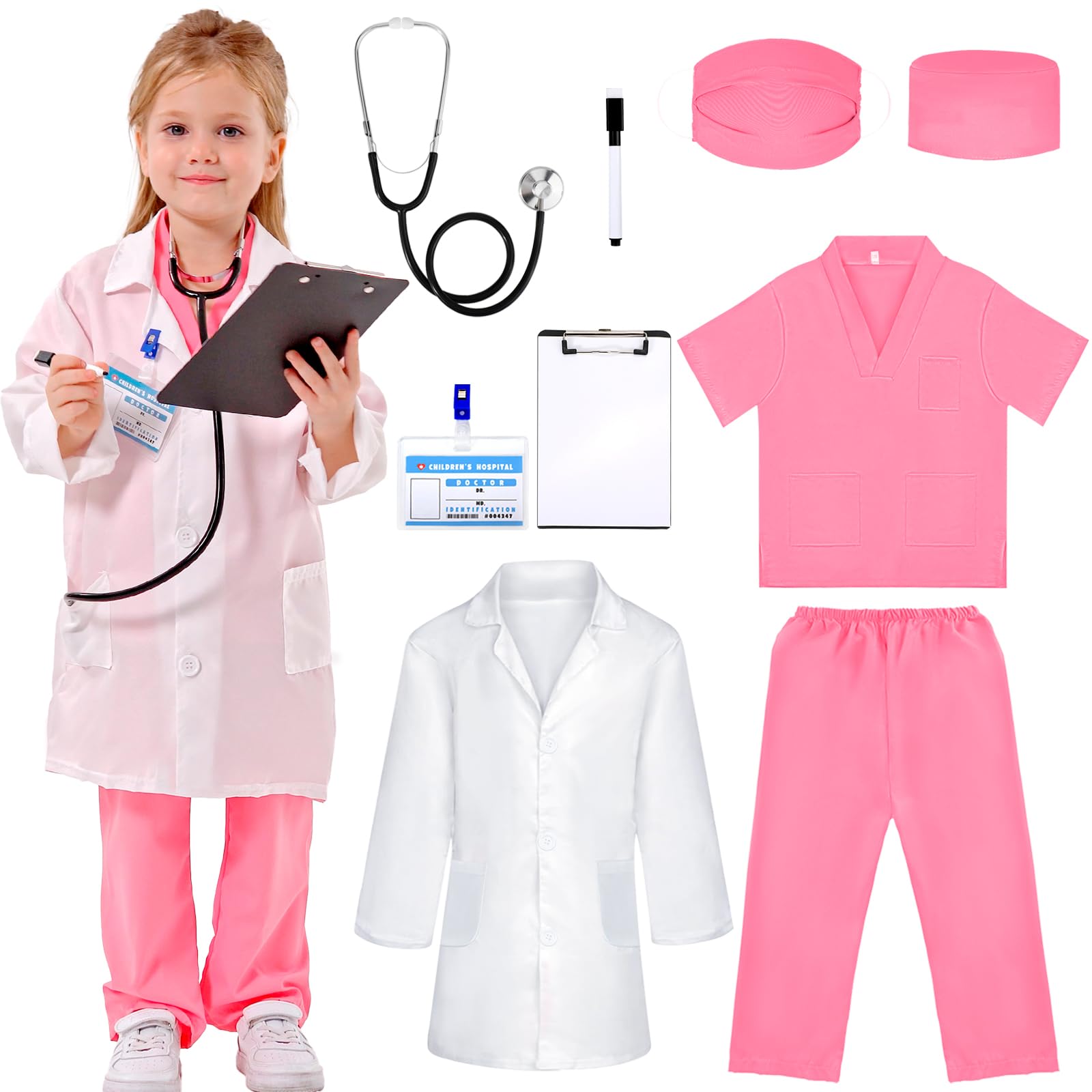 Liberry doctor costume coat for kids sparks imaginative play and storytelling