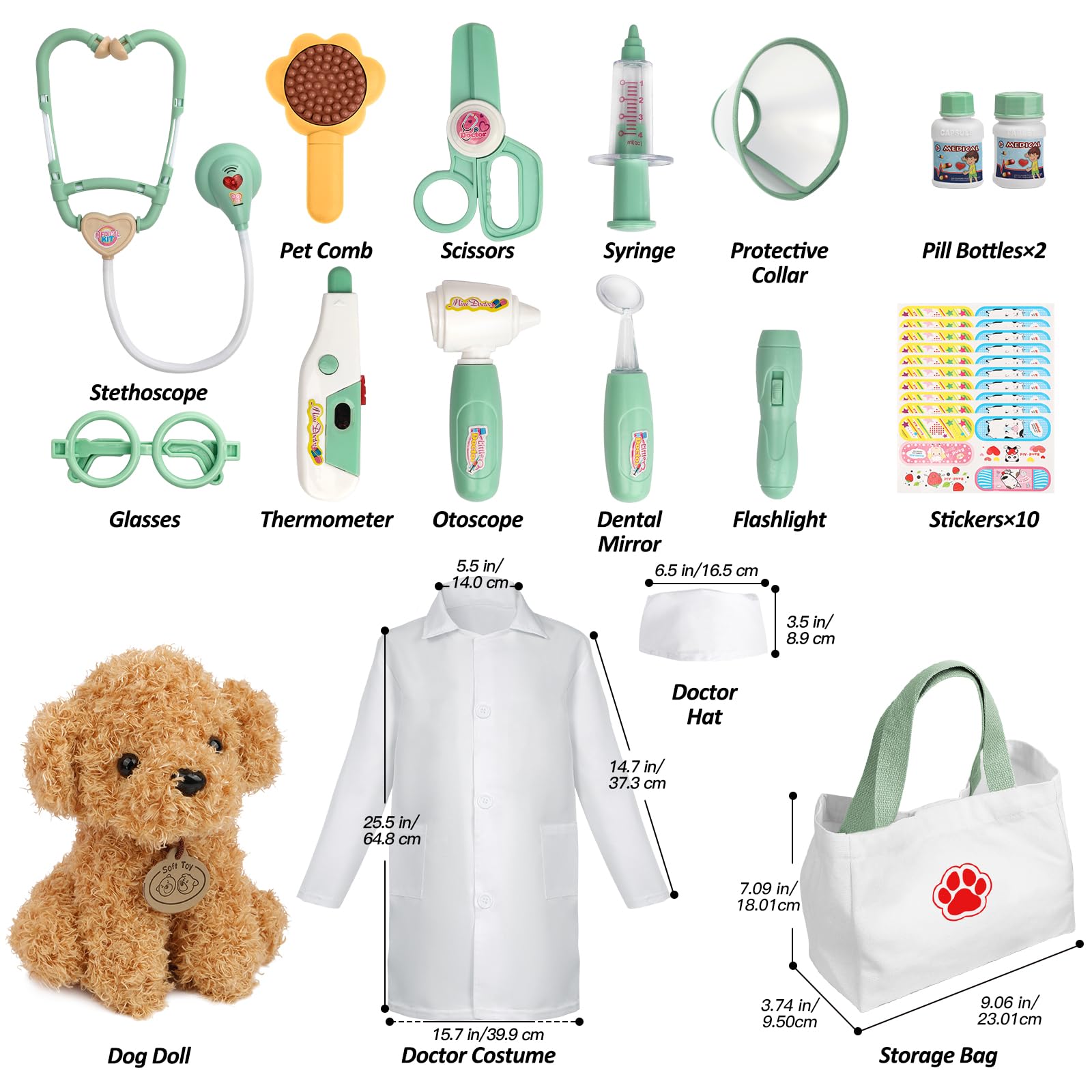 Liberry Doctor Kit otoscope view invites child-led exploration of ears and checks.