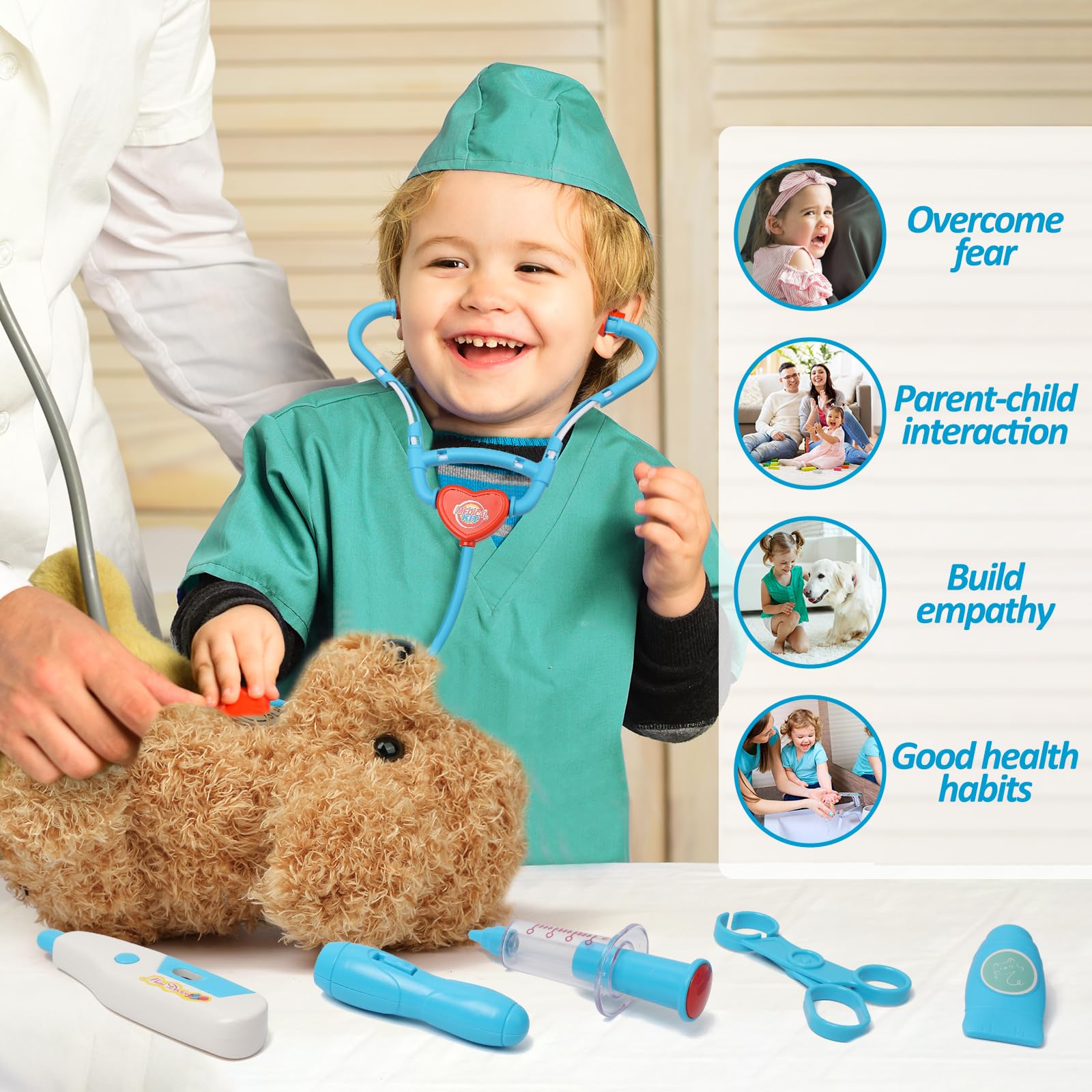Liberry Doctor Kit dog toy and accessories for caring play.