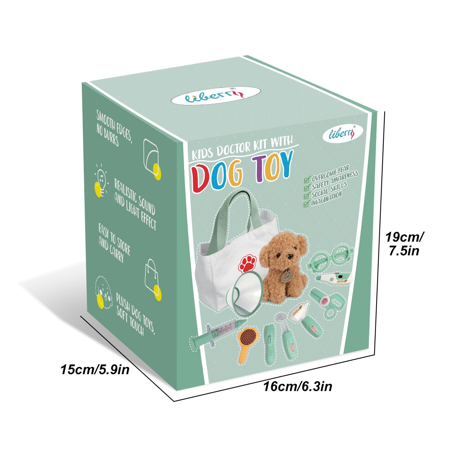 Liberry Doctor Kit storage bag keeps tools organized and portable.