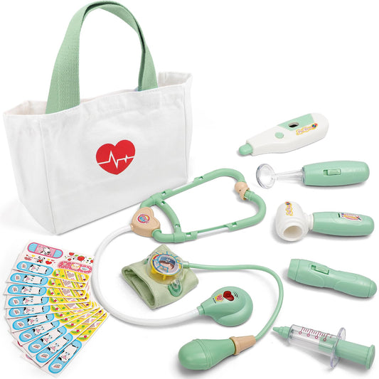 Liberry doctor kit toddler stethoscope lets kids hear pretend heartbeat during play