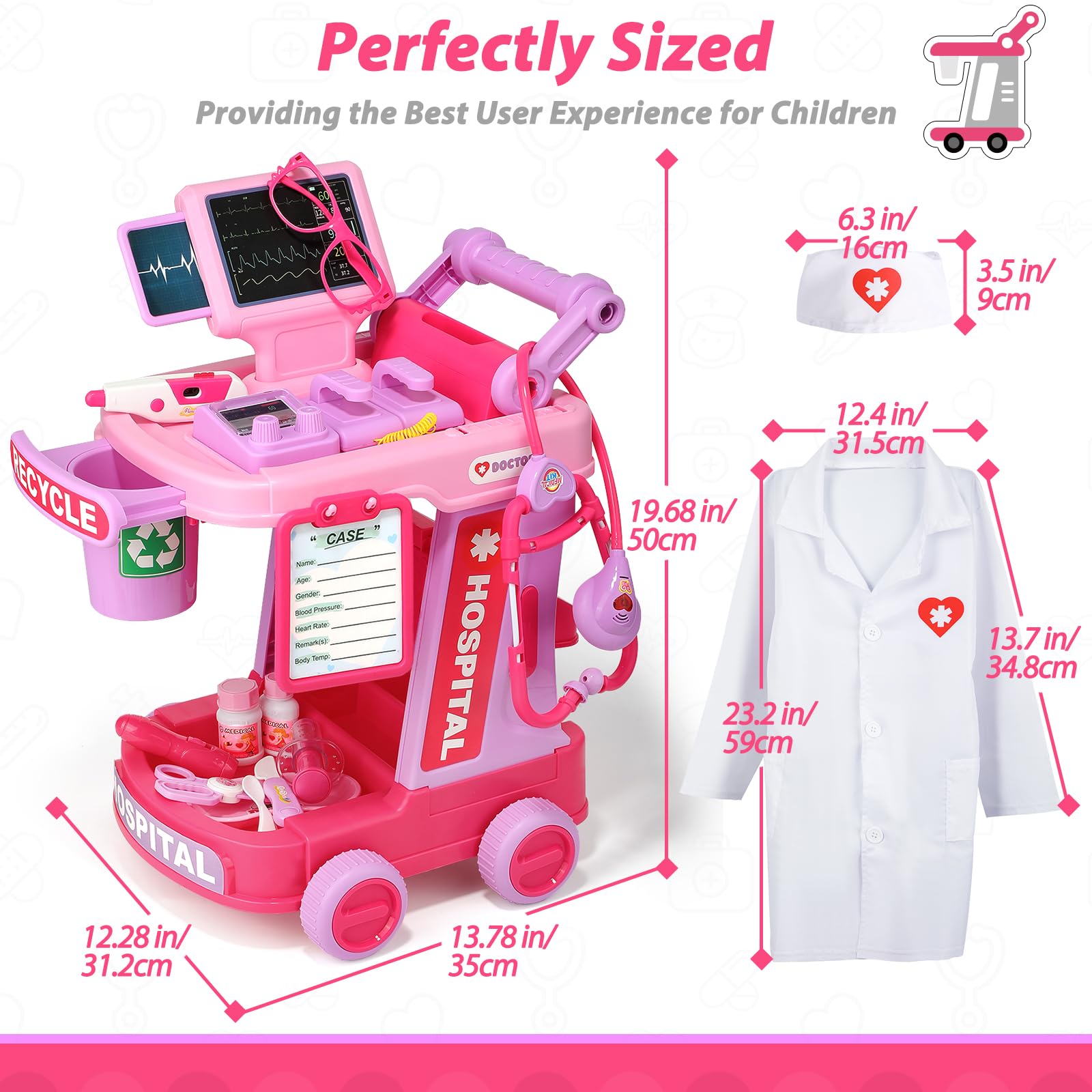 Liberry ECG display toy adds realism to medical rounds