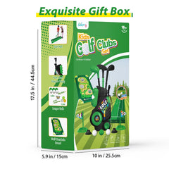 Liberry portable golf set design for easy storage and travel.