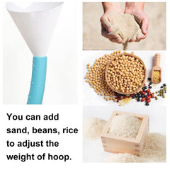 Liberry Kids Exercise Hoop features high quality lightweight plastic for safe play