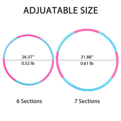 Liberry Kids Exercise Hoop supports multiple uses beyond play
