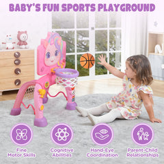 Liberry stable base design keeps the toy upright during lively sessions.