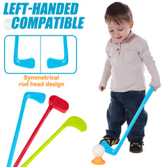 Liberry toddler golf clubs made of durable plastic for safe play