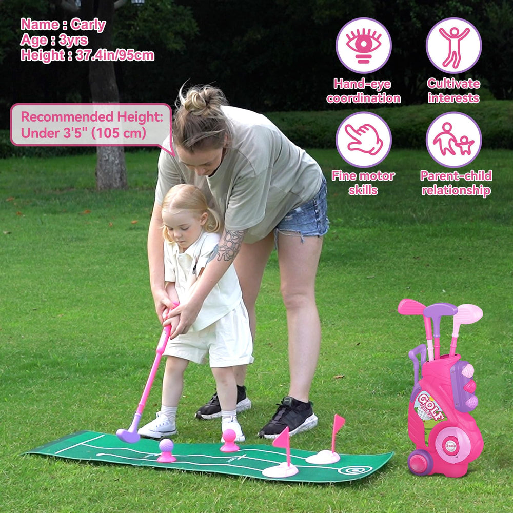 Liberry golf clubs set, lightweight and kid-sized for balance