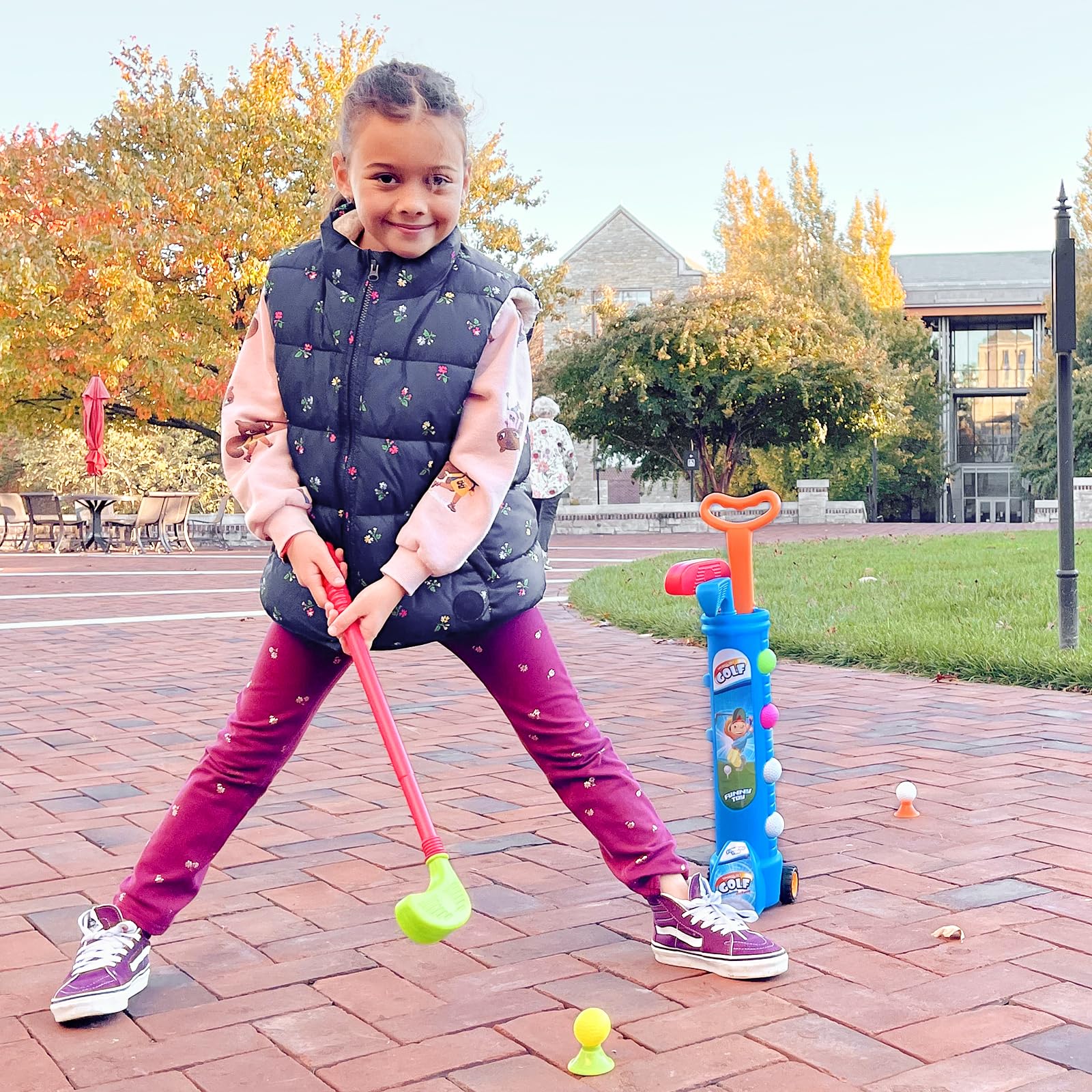 Liberry indoor outdoor play set suitable for carpet or lawn