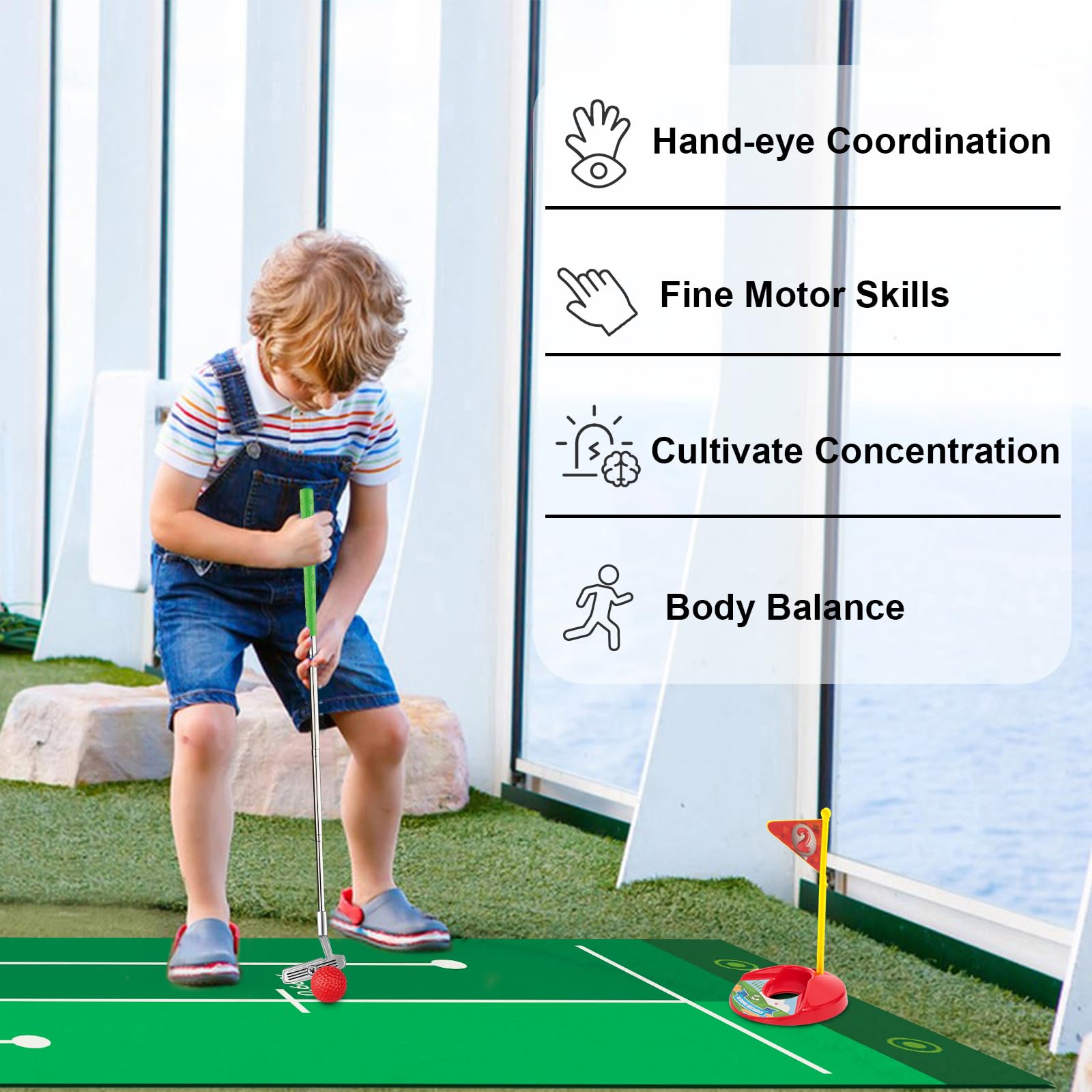 Liberry golf balls included support shared play sessions.