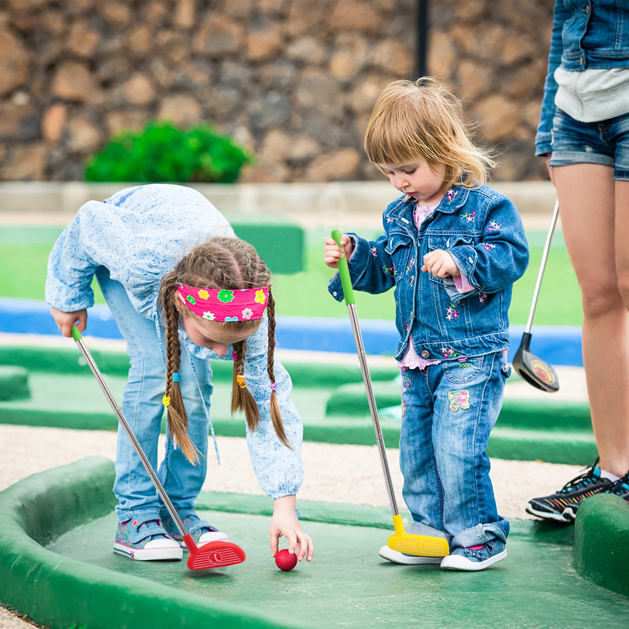 Liberry Toddler Golf Set Kid-friendly outdoor play with family
