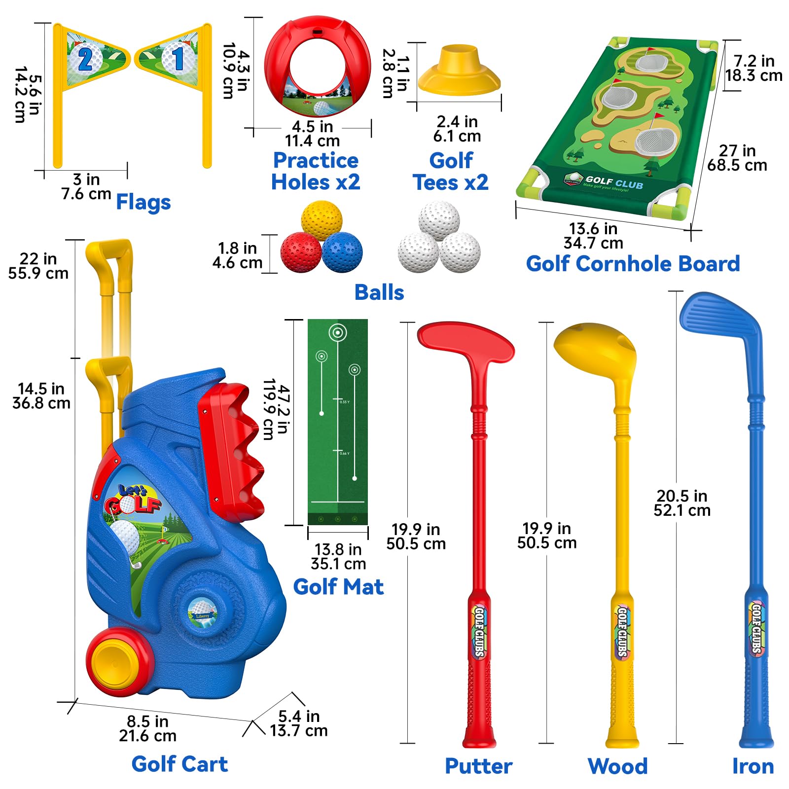 Liberry lightweight, durable construction supports long-lasting use.