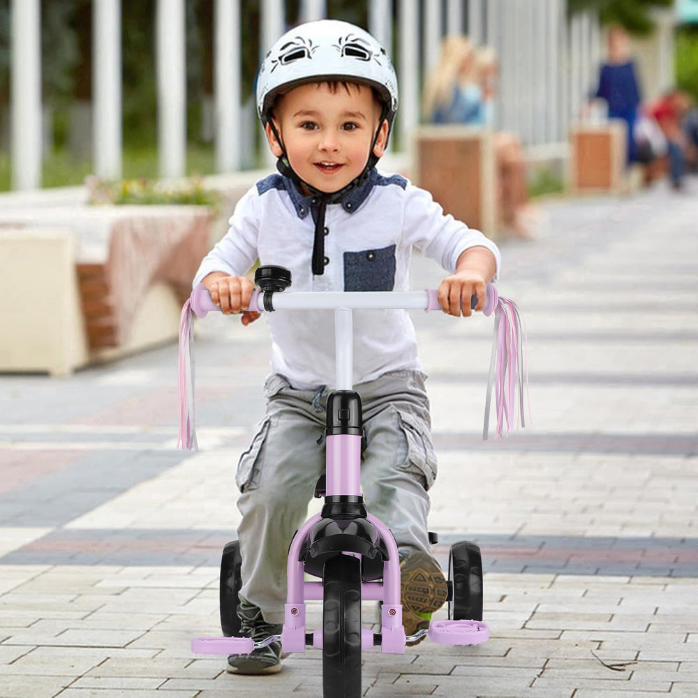Liberry toddler tricycle EVA tires provide silent indoor rides and outdoor versatility