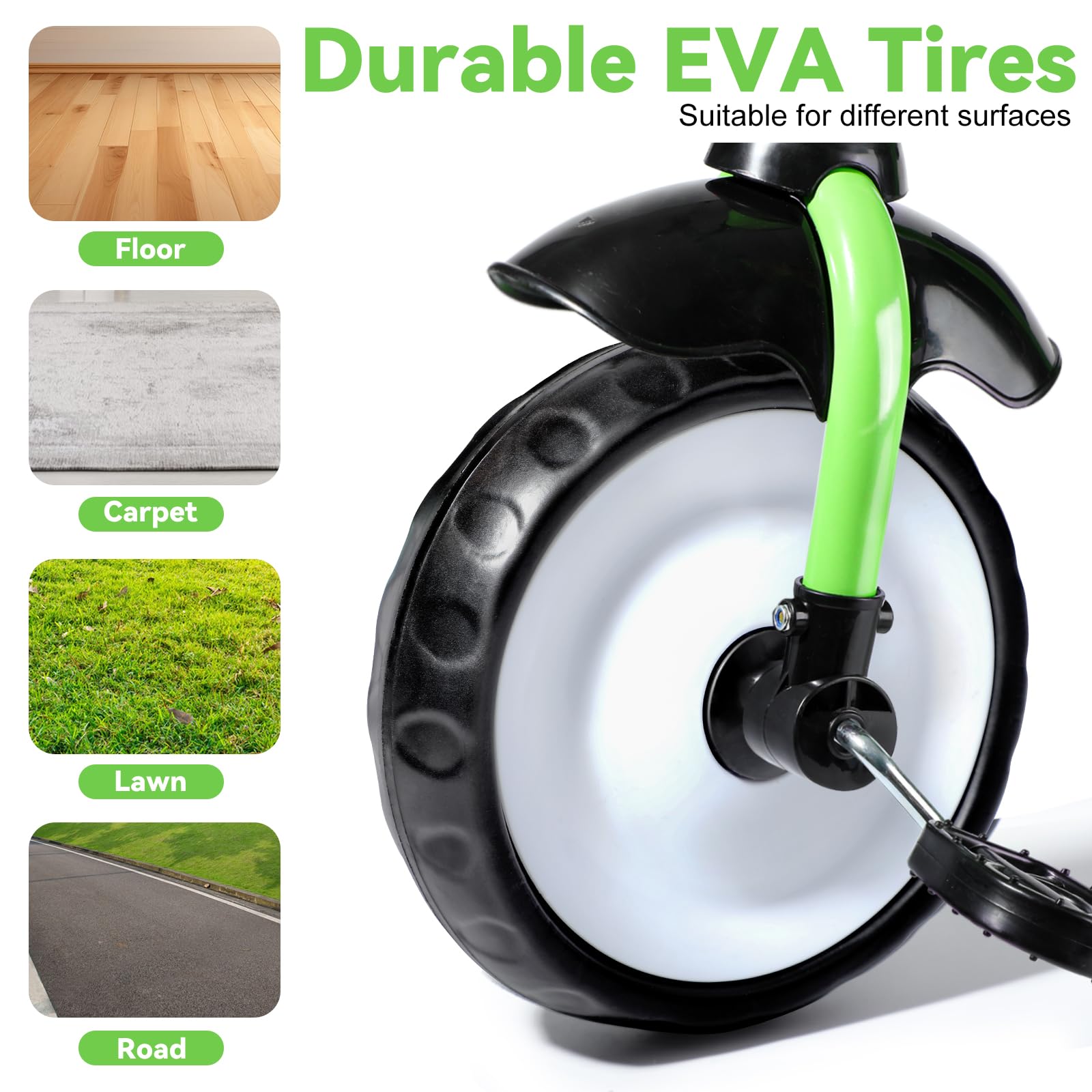 Liberry tricycle removable pedal feature for easy transitions