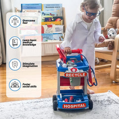 Liberry toy scissors set for realistic doctor kit experiences.