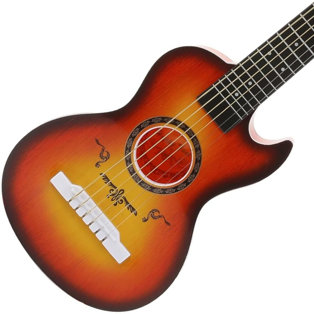 Liberty Imports 23-inch guitar strings close-up highlighting stainless steel strings.