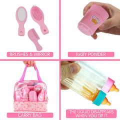 Liberty Imports bath toy included for doll bath time fun