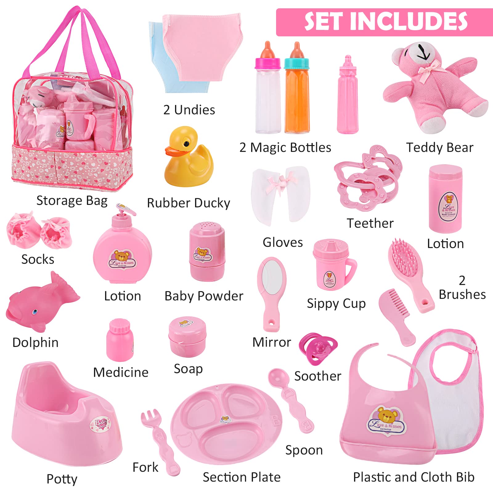 Liberty Imports complete care set boosts imaginative role play