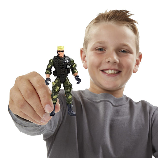 Liberty Imports 4-inch figures offer full articulation for dynamic fighting poses.