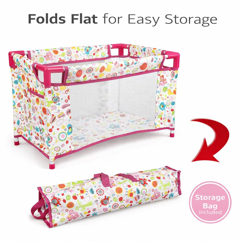 Liberty Imports 5-in-1 doll stroller playset foldable stroller for quick storage