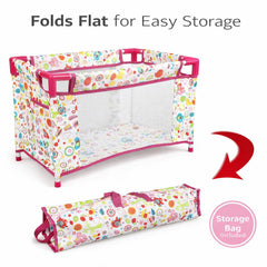 Liberty Imports 5-in-1 doll stroller playset foldable stroller for quick storage