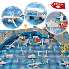 Liberty Imports airplanes and vehicles fuel pretend travel adventures and storytelling sessions.