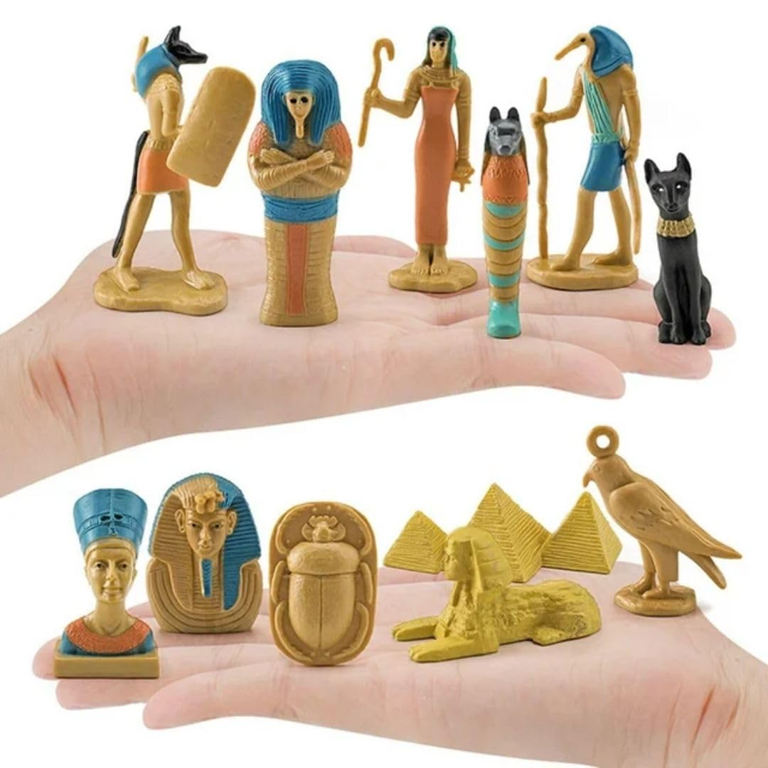 Liberty Imports ancient egypt playset nefertiti figure adds elegance to displays and imaginative learning