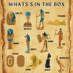 Liberty Imports ancient egypt playset sphinx figurine ideal for diorama displays and pretend exploration
