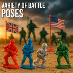 Liberty Imports army men bucket with accessories fuels creative storytelling.