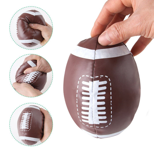 Liberty Imports baseball plush ball, lightweight and squeezable for gentle play.