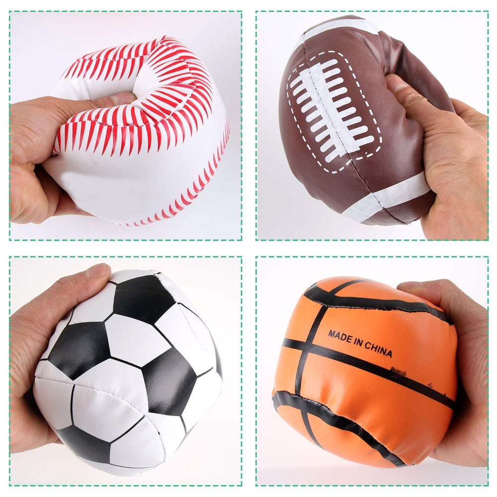 Liberty Imports basketball plush ball, bright and soft for dribbling and tossing.