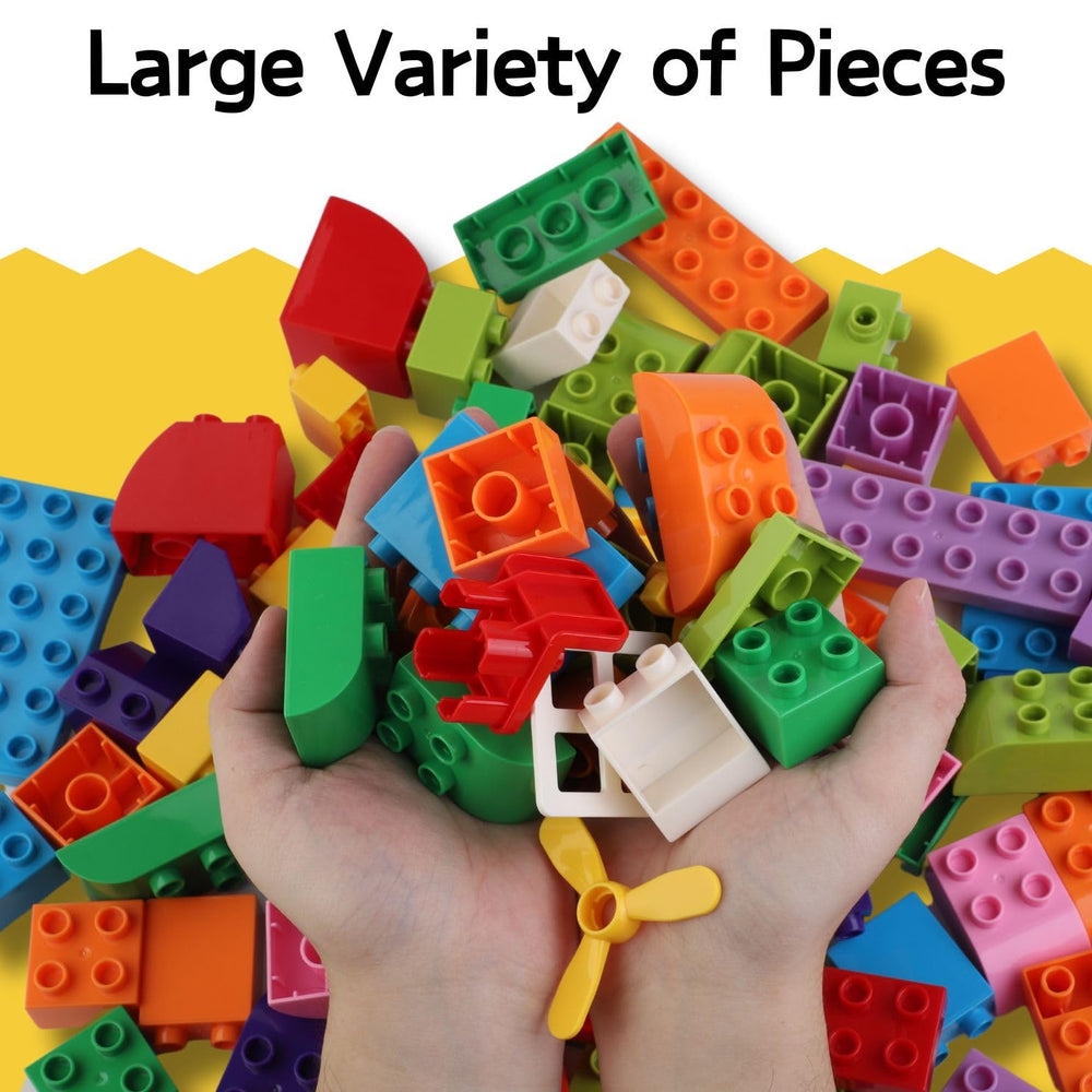 Kids build with Liberty Imports blocks to explore hands-on creativity and storytelling