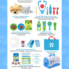 Liberty Imports pet carrier facilitates portable organized pretend play adventures