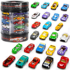 Liberty Imports 1:64-scale diecast cars collection fuels imaginative racing play