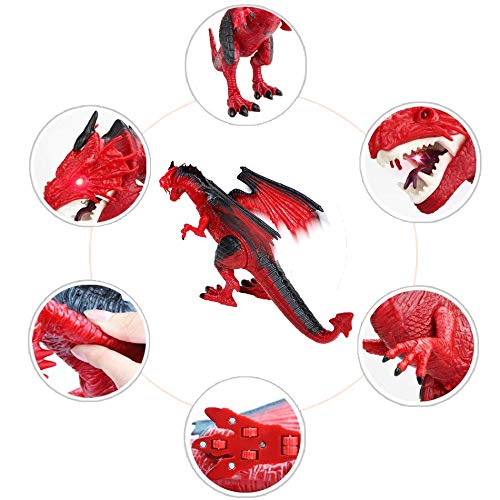 Liberty Imports Dino Planet wings flap for dynamic action and visual appeal