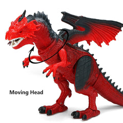 Liberty Imports Dino Planet head shakes for lifelike dragon behavior