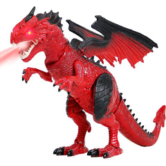 Liberty Imports Dino Planet walking dragon toy with lifelike movement for imaginative play