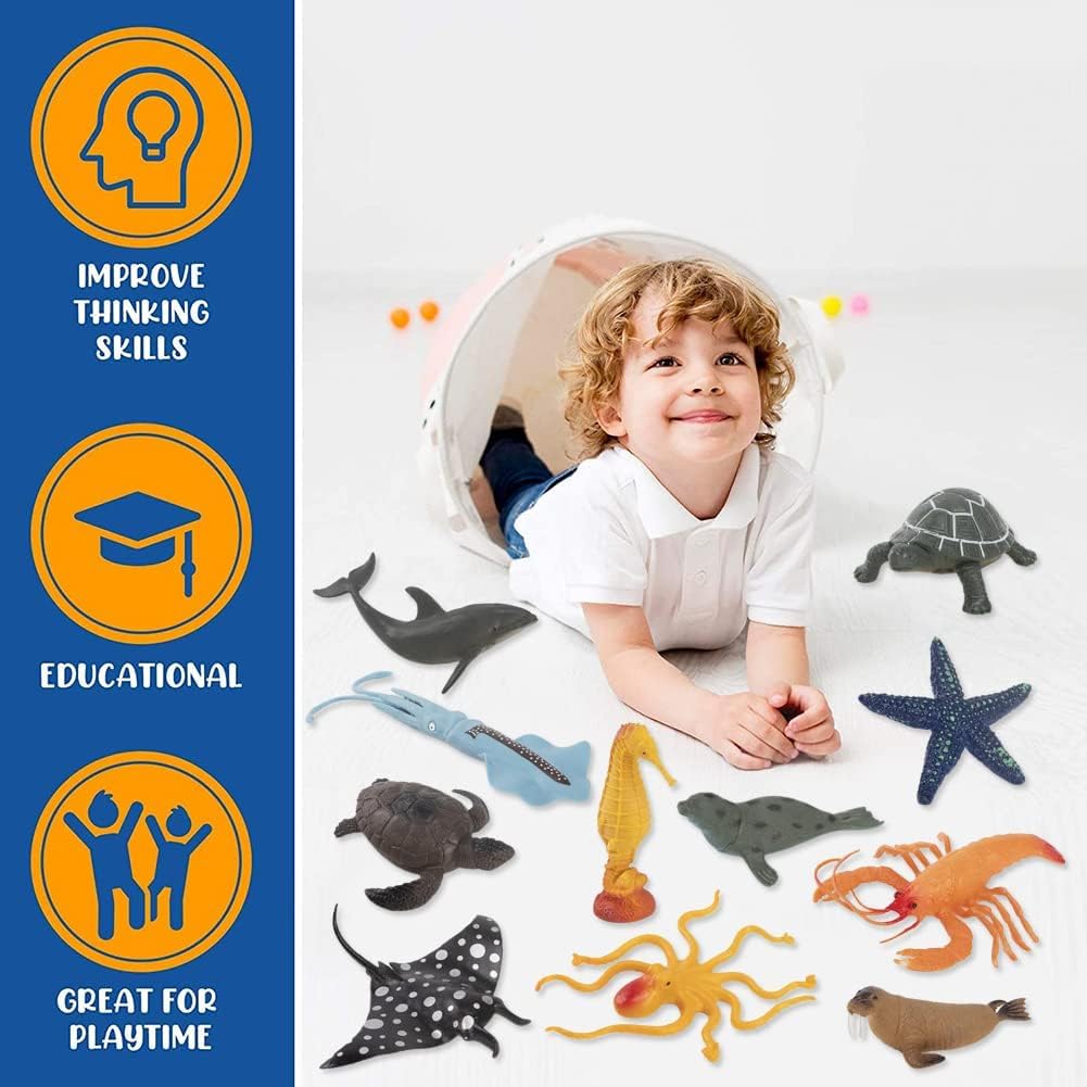 Liberty Imports dolphin toy figure for storytelling adventures