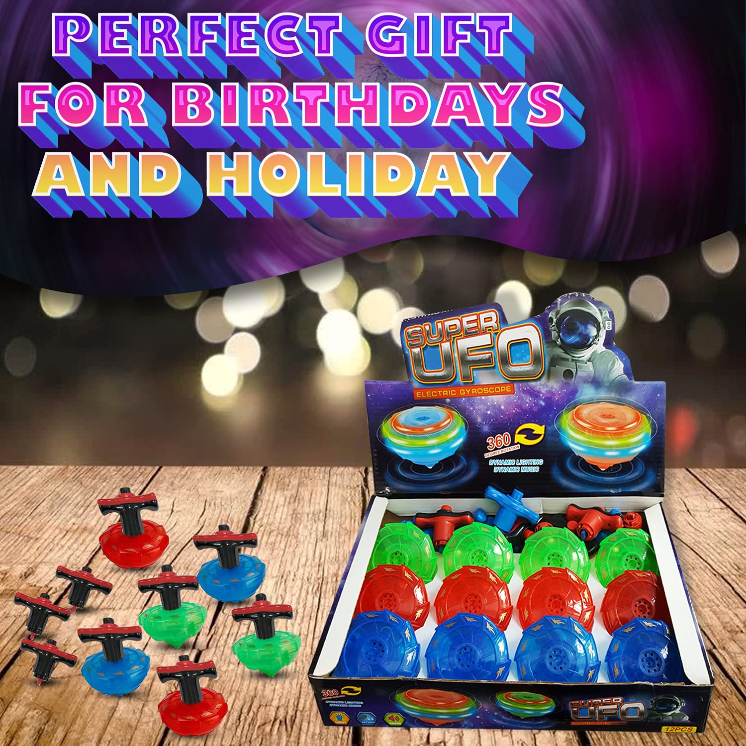 Liberty Imports durable plastic UFO top for safe play