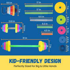 Liberty Imports family-friendly fitness playset encourages shared activity