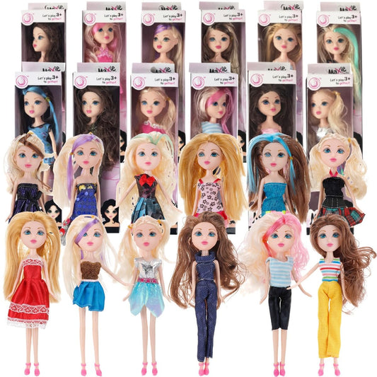 Liberty Imports fashion beauty dolls in display boxes for gifting and creative play.