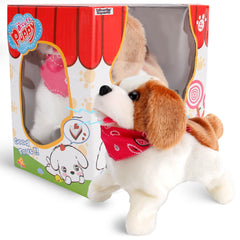Liberty Imports Flip Over Puppy on carpet demonstrates reliable indoor mobility.