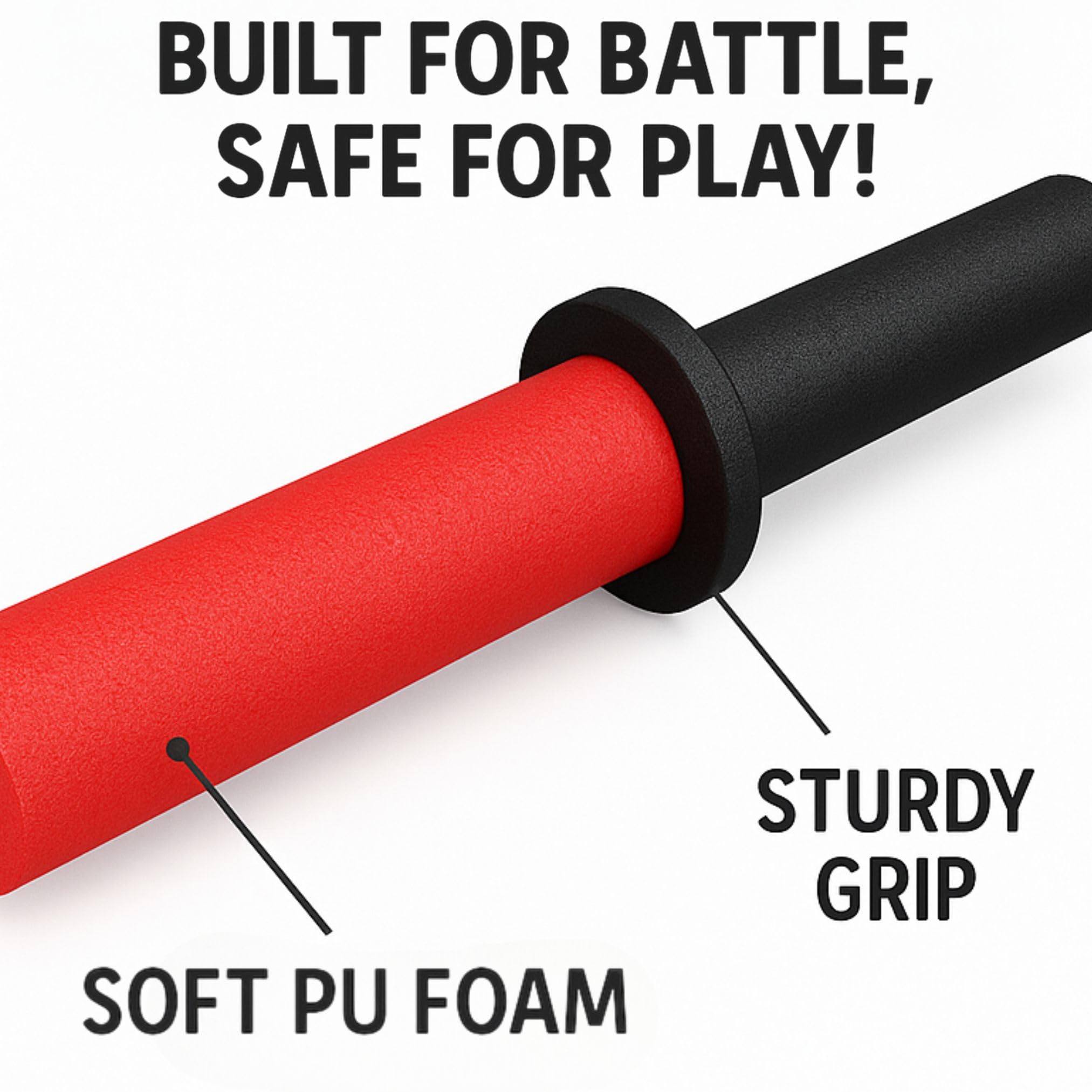 Liberty Imports blue foam saber providing oversized, lightweight fun for backyard games.